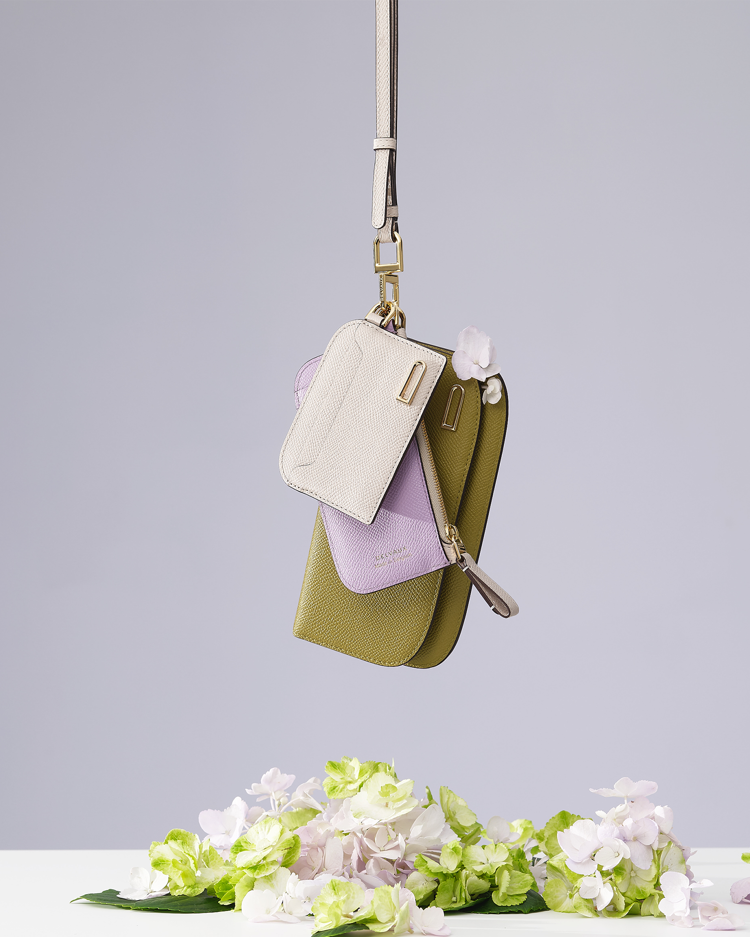 DELVAUX SS25 Vagabond Sesame Guimauve Kiwi 4 X5