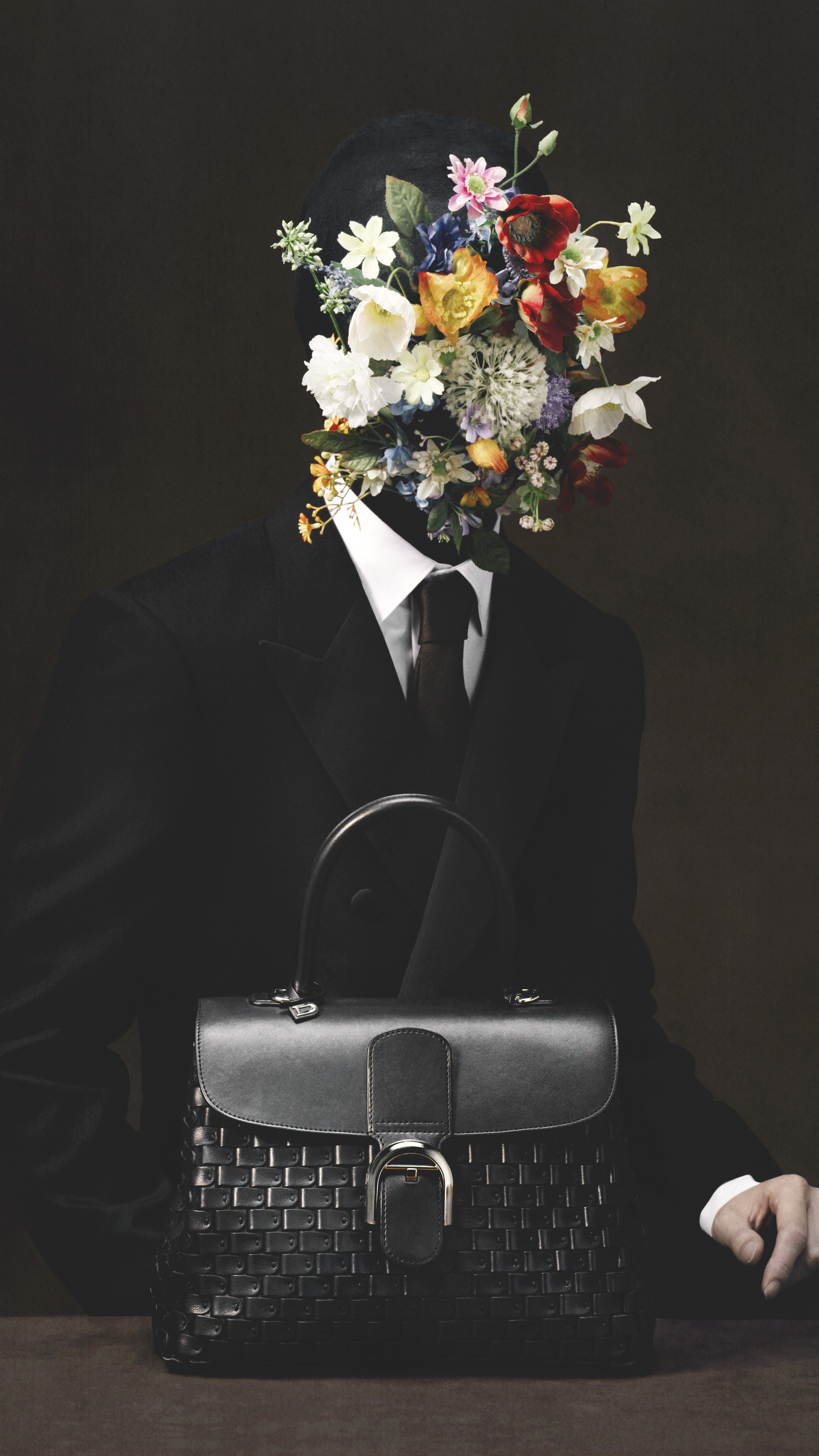 DELVAUX AW26 WILD BLOOM LENNERT MADOU 9 X16 BRILLANT ARSENAL 03